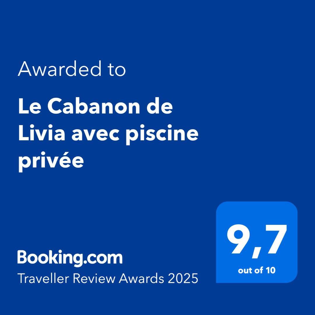 הוילה קוקורון Le Cabanon De Livia Avec Piscine Privee מראה חיצוני תמונה